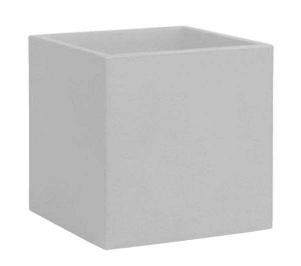 Vaso 50x50 cm in Resina Arkema Iris Vase Bianco online