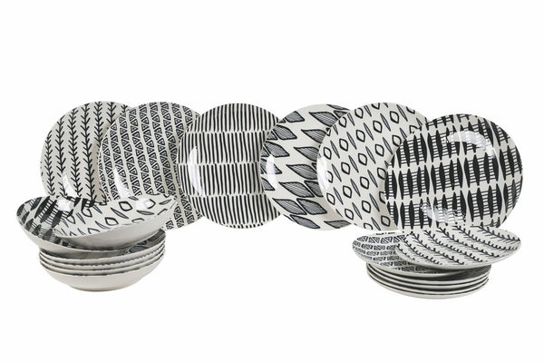 Service De Table 18 Pièces en Porcelaine 6 Places De Table Différentes VdE Tivoli 1996 Zanzibar sconto