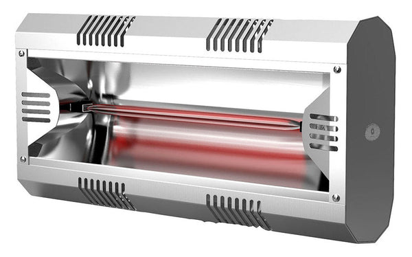 Radiateur Électrique Infrarouge Mur ou Plafond 23,5x49,6x31,3 cm 2000W Moel Hathor 79104 prezzo