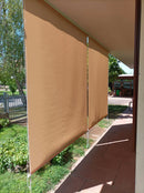 Tenda da Sole Avvolgibile a Caduta in Poliestere Fadi Beige Varie Misure