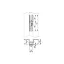 Kit Supporti per Mensole e Appendiabiti in Legno e Alluminio Emuca Zero Nero