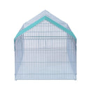 Recinto per Roditori da Esterno in Metallo 220x103x103 cm 
