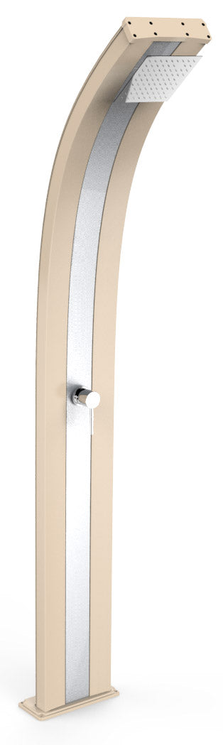sconto Douche Solaire De Jardin 40L Arkema Dada Mitigeur Inox Sable