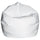 Fauteuil pouf pouf en nylon blanc Fadi
