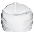 Poltrona a Sacco Pouf Comodone in Nylon Bianco Fadi