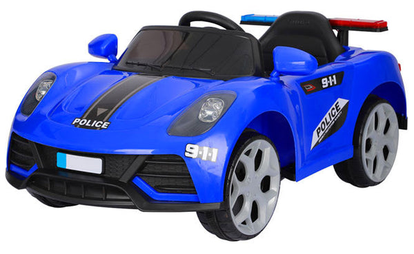 Voiture de police électrique pour enfants 6V Police Blue online