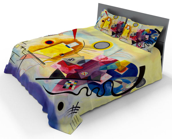 prezzo Parure de lit double et taies d'oreiller avec imprimé