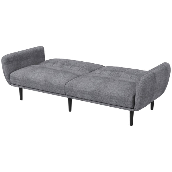 Divano Letto 3 Posti 208x84x82 cm in Tessuto Grigio online