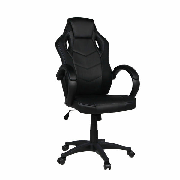 Sedia da Gaming Ergonomica 59x110/120x65 cm in Similpelle Nero sconto