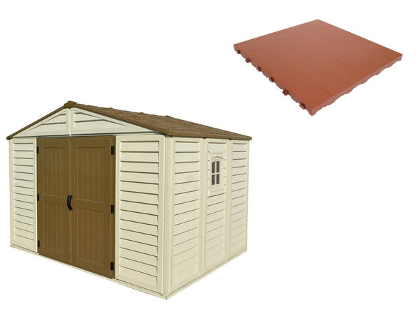 Sol pour Jardinière 325x240x233 cm en Plastique Terracotta prezzo