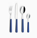 Servizio Set di Posate 24 pezzi in Acciaio Inox Eme Brio Blu 55