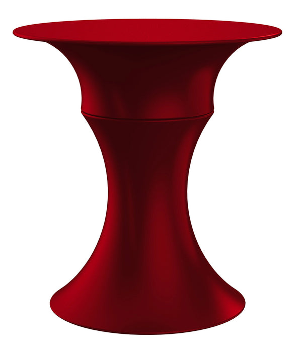 sconto Tavolino da Giardino Componibile Ø37x47 cm in Resina Arkema Olimpo Ruby