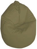 Poltrona Sacco Pouf in poliestere 70x110 cm Ariel Tortora