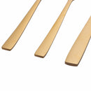 Servizio Set di Posate 24 Pezzi Oro in Acciaio Villa d'Este Home Tivoli Modern