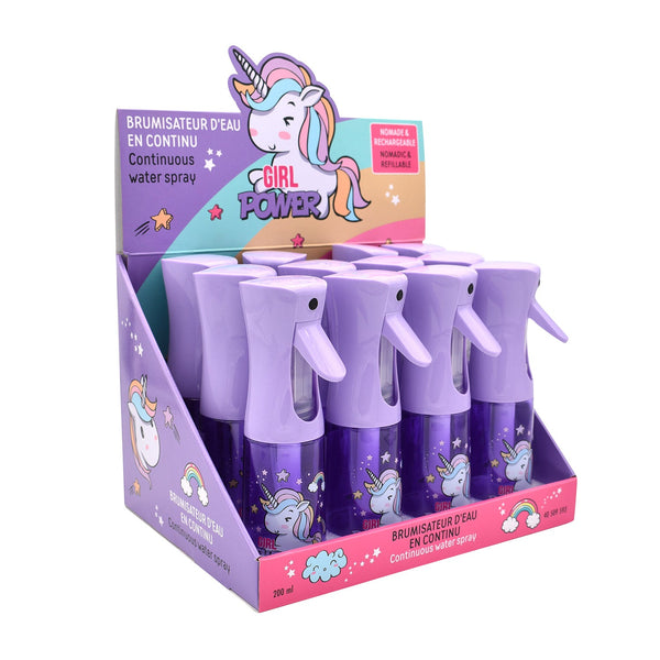 acquista Set 12 Spruzzini d’Acqua per Bambini 200 ml Unicorno
