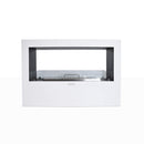 Camino a Bioetanolo da Pavimento 100x30x70 cm Giotto S Bianco