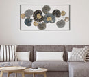 Pannello Frame 134,5x8x68,5 cm in Ferro Multicolor