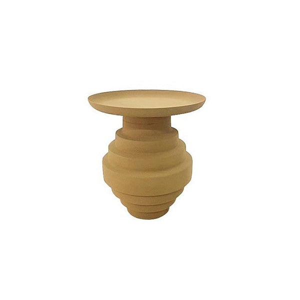 Table basse Alka Ø 35,5x40 cm en Acier Moutarde online