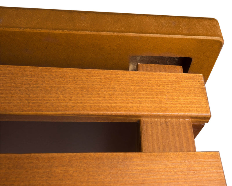 Copri Condizionatore in Legno Fiano Aria Noce Varie Misure