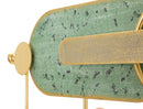 Appendiabiti da Muro Apollo 56x4,5x16 cm in Metallo Multicolor      