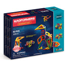 Costruzioni Magnetiche 3D Gioco Calamitato 62 Pezzi Magformers Designer Set