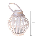 Set 2 Lanterne Ø 15 H 16 cm