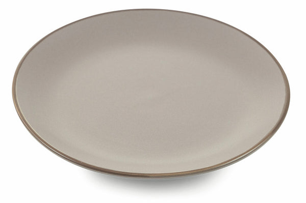 acquista Set de 6 Assiettes à Fruits Ø19,7x2 cm en Gres VdE Tivoli 1996 Kora Gris Clair