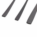 Servizio Set di Posate 24 Pezzi in Acciaio Nero Opaco Villa d'Este Home Tivoli Modern