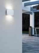 Applique da Esterno a LED 10W Sovil Pillow Grigio