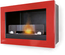 Camino a Bioetanolo da Parete 45x65 cm Karlsen Treviso Rosso