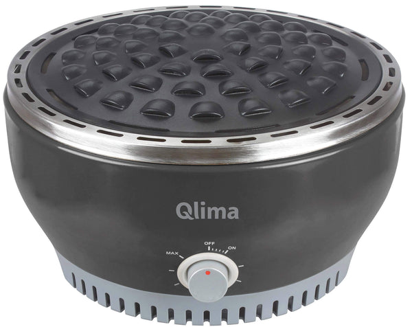 acquista Qlima Njoy Table à Charbon de Bois Portable Barbecue à Charbon de Bois Noir