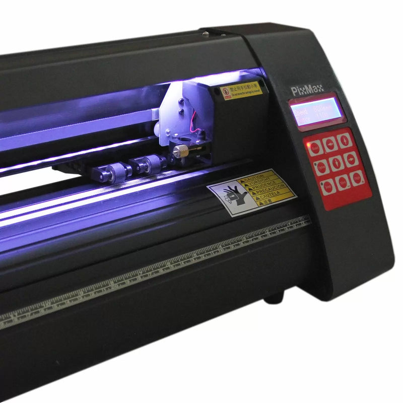 Plotter per Taglio Vinile e Pressa a Caldo 38x38 cm con Guida Laser e Luce LED