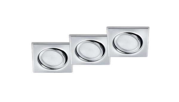 acquista Éclairage intérieur LED encastré en métal chromé