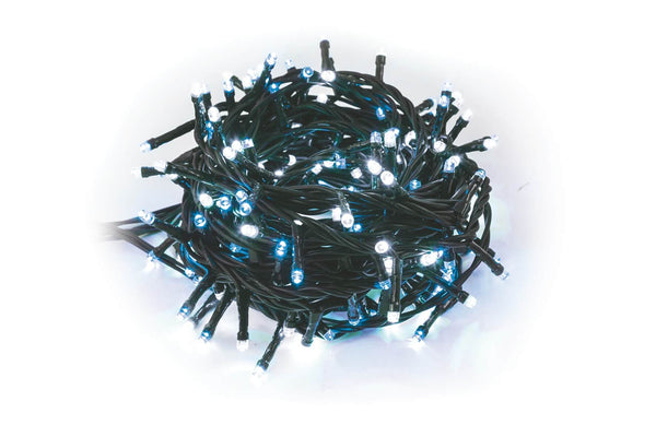 online Soriani Outdoor-Indoor Christmas Lights 180 LED 7,16m Blanc/Bleu
