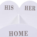 Set 2 Porta Oggetti Lui Lei 20 H 16 cm