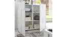 Mobile Contenitore 121x42x111 cm 2 ante Artica bianco