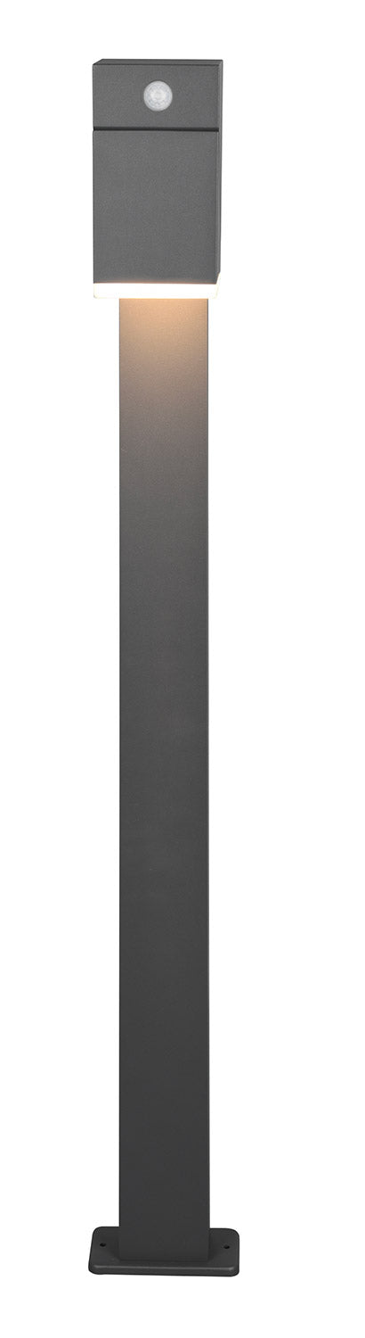 Lampada Palo da Esterno a LED SMD in Allumnio Pressofuso Antracite