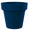 Vase Ø115x105 cm en résine Arkema POT M Bleu