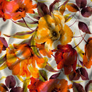 Copripiumino Matrimoniale con Federe Stampato in Puro Cotone Alba