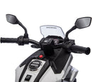 Moto Elettrica per Bambini Licenza Ufficiale Honda NC750X 12V 4,5Ah Bianco