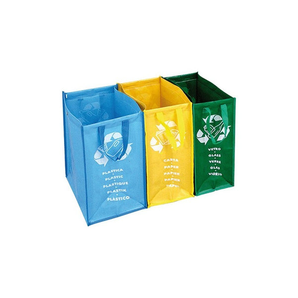 acquista Lot de 3 Sacs Colorés pour Autoportant Séparé pour Placard
