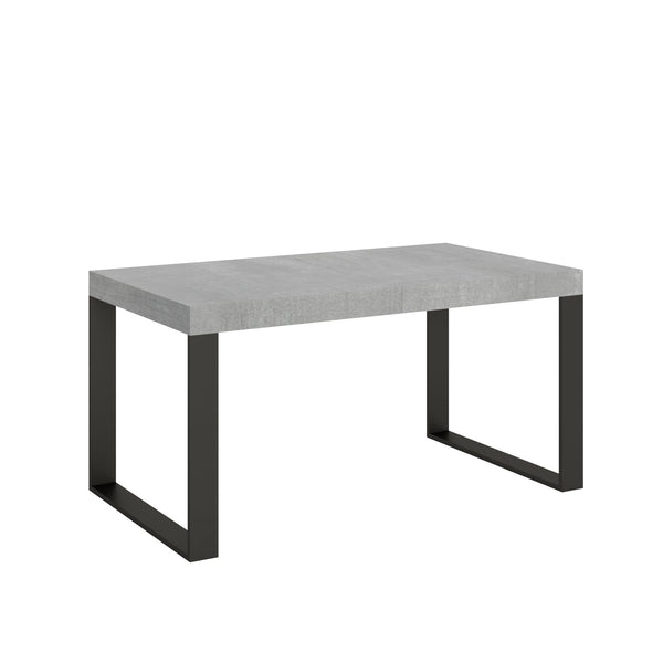 acquista Tavolo Allungabile 160-264x90x77 cm Tecno Premium Cemento