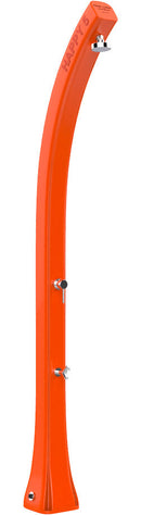 Doccia Solare da Giardino 28L Miscelatore e Lavapiedi Arkema Happy Five Arancio