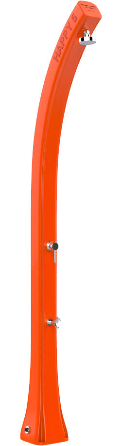 prezzo Doccia Solare da Giardino 28L Miscelatore e Lavapiedi Arkema Happy Five Arancio