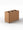Pattumiera a 3 Scomparti Totale 72 L 71,5x33x49 cm con Contenitori Interni in Acciaio Verniciato Corten