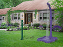 Piatto Doccia da Esterno Giardino in Polietilene HD Arkema Lake Dove Grey