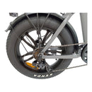 Fat-Bike Bicicletta Elettrica Pieghevole 36V a Pedalata Assistita 20"" 250W Grigio Nardò