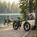 Fat-Bike Bicicletta Elettrica Pieghevole 36V a Pedalata Assistita 20” 250W SkyJet NitroPro Nera