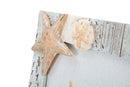 Cornice Shell 20,4x3,2x26,3 cm in Poliresina