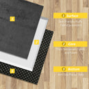 Tappeto Moderno 230x160 cm in Poliestere Grigio